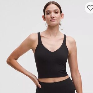 lululemon athletica Bundle: Black & Blue Align Tops, White Energy Bra size 4